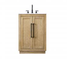 Elegant VF29024LO - Vanity Cabinet 2Dr W24"xD19"xH34" Linen Oak