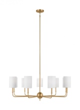Visual Comfort & Co. Studio Collection 3109309-848 - Foxdale Nine Light Chandelier