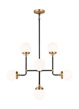 Visual Comfort & Co. Studio Collection 3187908-848 - Cafe Eight Light Small Chandelier