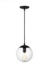 Visual Comfort & Co. Studio Collection 6501801-112 - Small One Light Pendant with Clear Seeded Glass
