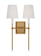 Visual Comfort & Co. Studio Collection AW1202BBS - Double Sconce