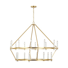 Visual Comfort & Co. Studio Collection CC14420BBS - Marston 2 Tier Large Chandelier