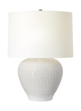 Visual Comfort & Co. Studio Collection LT1221NWH - MARCEL 1L MD TABLE LAMP NWH