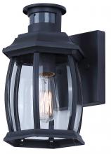 Canarm IOL715BK - Buckly Classic Black Outdoor Wall Lantern with Motion Sensor + Photocell Included