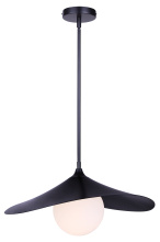 Canarm IPL2265B01BK - TERMOLI 1 Lt Dual Mount Pendant Light