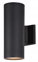 Canarm IOL639BK - REXTON 2 Lt Contemporary Outdoor Wall Lantern, Black Finish, Up Down Light Fixture