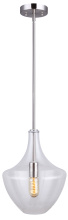 Canarm IPL404B01BN - CLARKSON Brushed Nickel Pendant