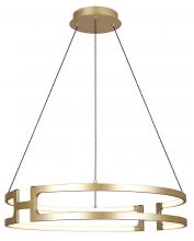 Canarm LCH278A24PGD - Bettony 1 Light Gold Chandelier