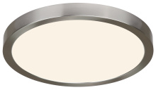 Canarm DL-11F-25DCW-BN-C - LED Flush Mount 11-Inch Brushed Nickel Finish with 5CCT