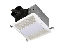 Canarm CP80LED - 80 CFM COMPACT LOW SONE BATH FAN with LED LIGHT KIT 1 SONE 22W