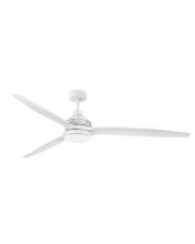 Hinkley 900172FMW-LWD - Artiste 72" LED Smart Fan