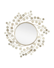 Currey 1000-0149 - Lunaria Round Mirror