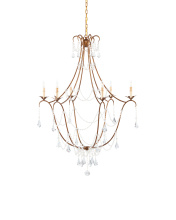 Currey 9048 - Elizabeth Gold Chandelier
