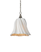 Currey 9000-1282 - Twirl White Pendant