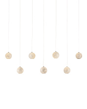 Currey 9000-1061 - Finhorn 7-Light Linear Multi-Drop Pendant