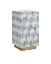 Currey 3000-0253 - Nadene Blue & White Accent Table