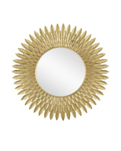 Currey 1000-0160 - Plume Round Mirror