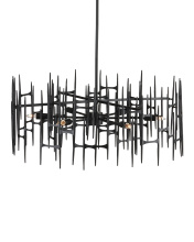 Currey 9000-1091 - Attingham Black Chandelier