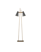 Currey 8000-0163 - Duet Floor Lamp