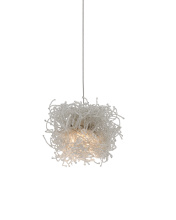 Currey 9000-0695 - Birds Nest 1-Light Round Multi-Drop Pendant