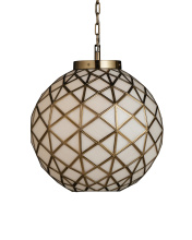 Currey 9000-1233 - Polyhedron Small Pendant