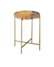Currey 4000-0211 - Freya Purple Breccia Accent Table
